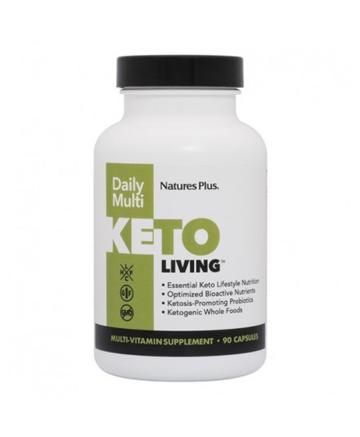 Nature's Plus Keto Living Daily Multi 90vcaps